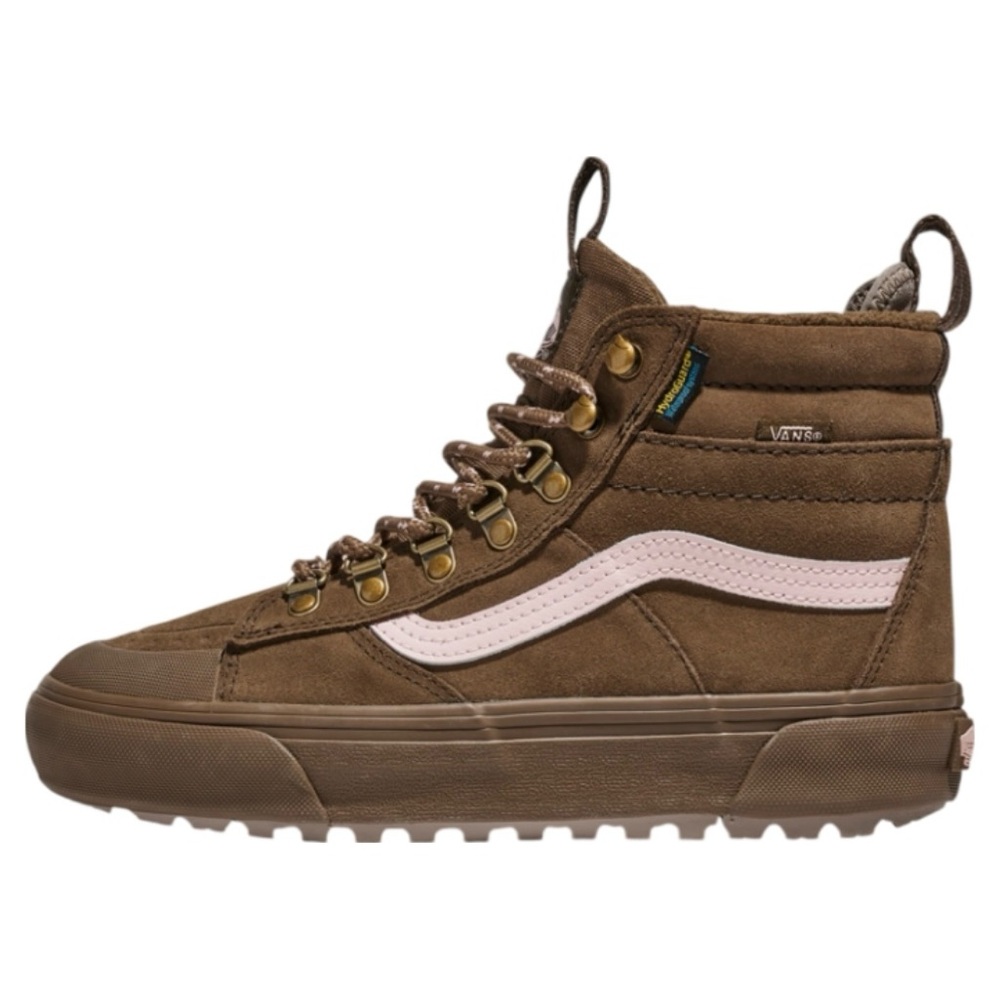 Vans MTE Sk8-Hi Dr Waterproof Teak Shoes Women 9.0 US Mens 7.5 Us - Picture 2 of 12